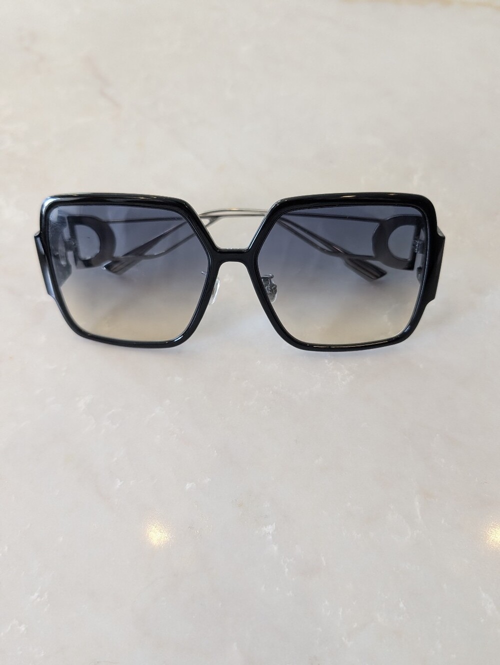 Dior Black Oversized Square Women’s Sunglasses - Unbranded
